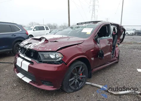 2019 Dodge Durango Srt Awd из США, поврежденный, VIN 1C4SDJGJ2KC550996